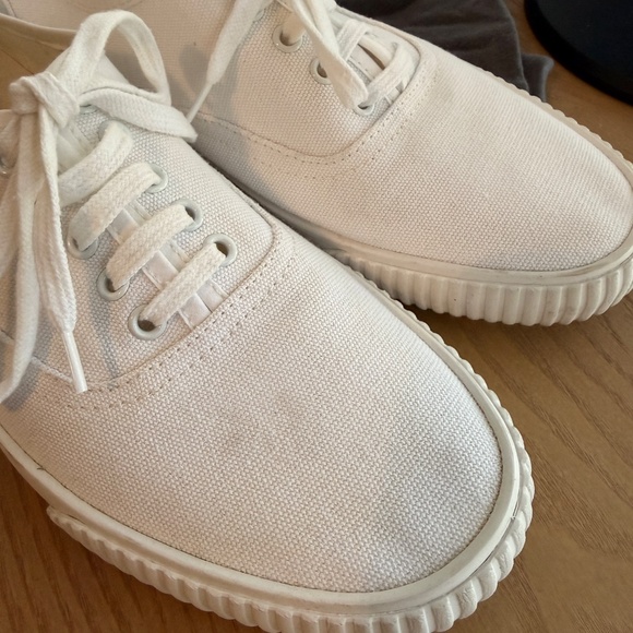 Thom Browne Canvas Heritage Sneakers - Picture 7 of 8